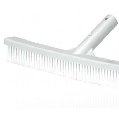 BROSSE PLASTIQUE DROITE POUR LE NETTOYAGE DE LA PISCINE 35CMS  OFFRE EXCLUSIVE