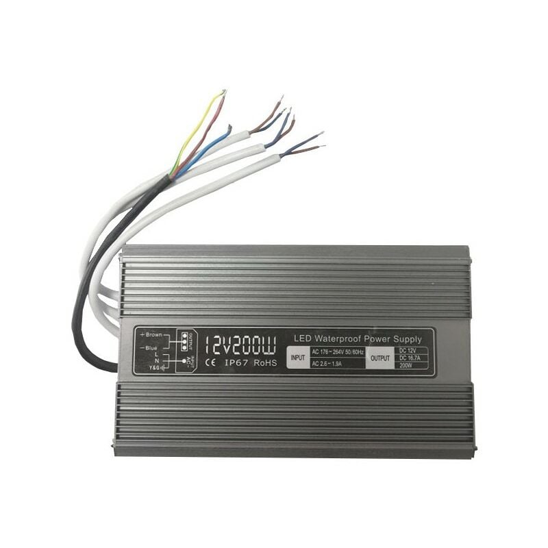Transformador LED 12VDC 60W/5A IP25