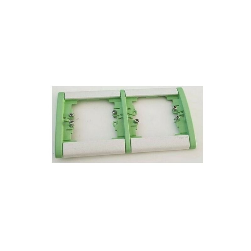 Legrand Sagane Silex Celadron Placa Doble Horizontal