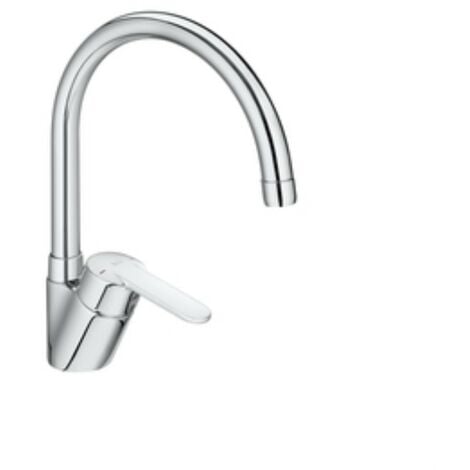 Grifo de cocina ROCA Victoria caño giratorio curvado
