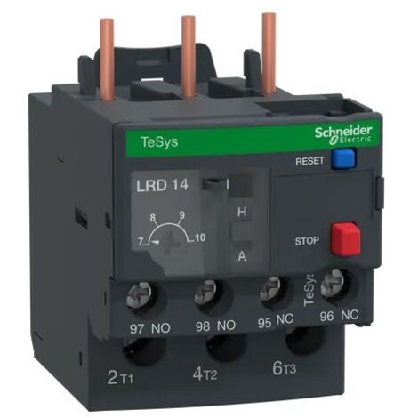 SCHNEIDER LRD14 Relé de protección térmica TeSys - 7 a 10A - Clase 10A