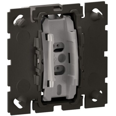 Interruptor O Conmutador Legrand Niloé Step - Blanco, 10AX, Empotrar, Con Seguridad Infantil