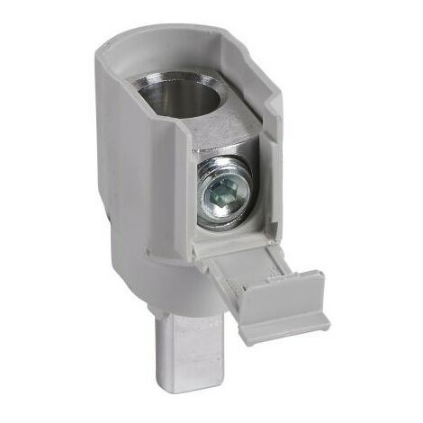 Legrand 406311 - Terminal de aluminio dx³ - 95 mm² - para interruptor  automático dx³ 1,5 Módulos/polo