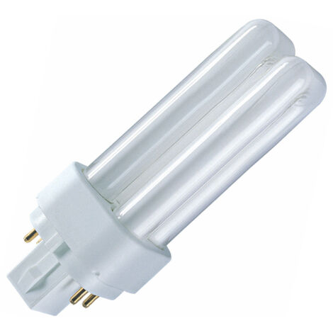 Osram 327211 Bombilla G24q-2 Dulux D/E 18W 830 4-Pines 1200lm Blanco Cálido