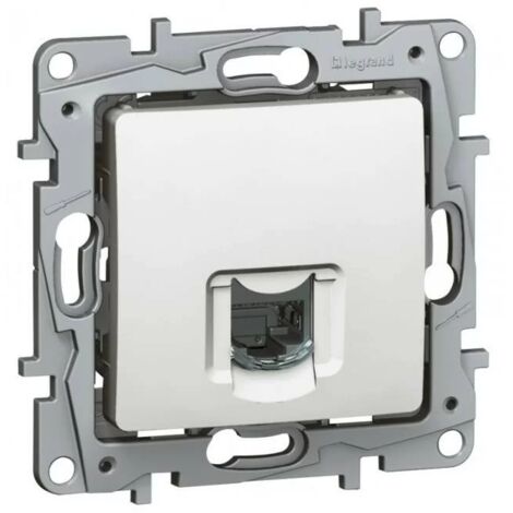 Legrand 664777 - Toma Niloé RJ45 - tel, info - ftp - cat. 6 - puro