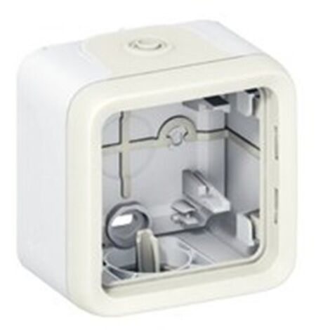 Legrand 069689 - Caja de puntas Prog Plexo modular blanca - 1 estación