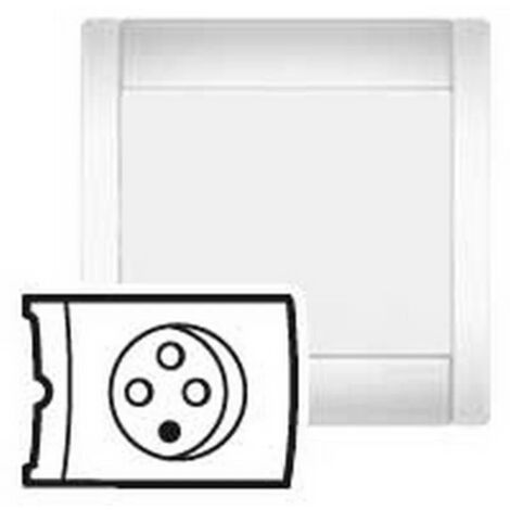 Legrand 085640 - Tapacubos Sagane Opalis - Prisinter CPL/IR, toma 2P/2P+E
