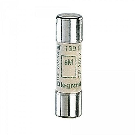 Legrand 013025 Fusible 10x38mm aM - sin indicador