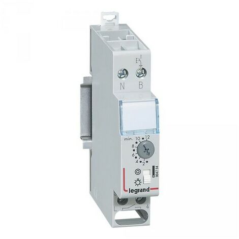 Legrand 004704 - Temporizador multifunción Lexic - 16A - 230V - 50/60 Hz