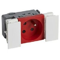 Planet Wattohm 49045 - Base para canal 2P+T 16A 250V con llave - connex. auto. - Logix