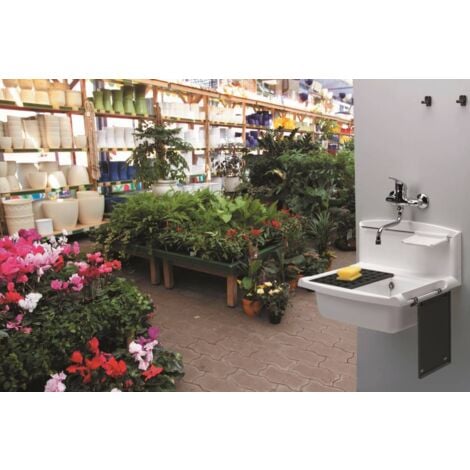 Sanit Evier avec multifonctionnelle ABU 55x45cm environ 12 litres