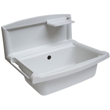 Sanit Evier avec multifonctionnelle ABU 55x45cm environ 12 litres