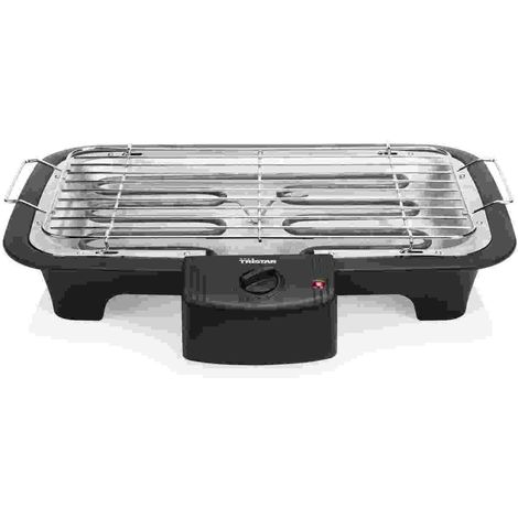 Barbecue électrique Tristar BQ 2883 sur Pied 70 cm 2000 W 38 x 22 cm Noir