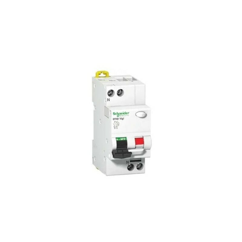 Bticino GN8813AC16 Interruttore magnetotermico differenziale 16A, 2 Moduli  DIN, 1 Polo+N, 6 kA, IP20