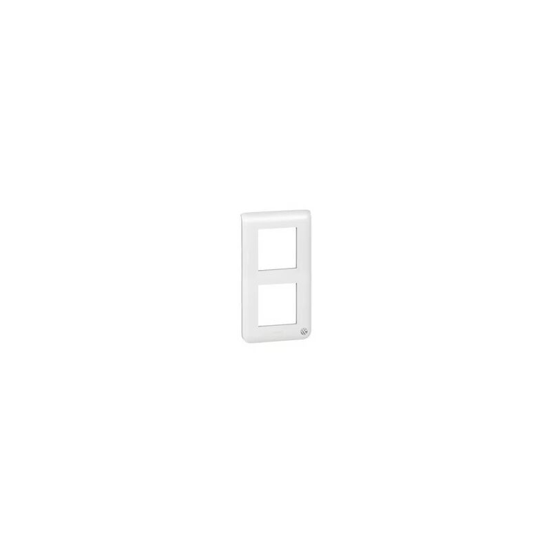 Legrand 078804 - Piastra a mosaico - Moduli 2x2 - Orizzontale - Bianco