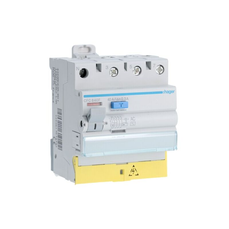 Interruttore magnetotermico differenziale BTDIN60 1P+N tipo AC - In= 32A -  Idn= 0.3A, GN8814AC32