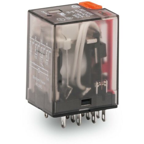 1Pc MY4NJ Micro Mini relè elettromagnetico elettronico 5A 14pin 4DPDT