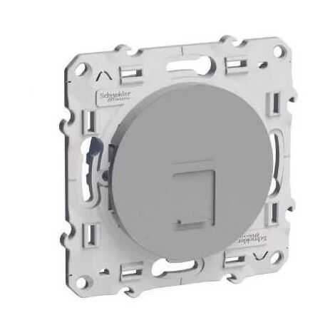 Schneider S530476 Presa Odace rj45 alluminio grado 3 CAT6 stp fissaggio a vite