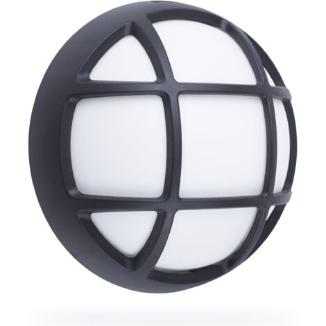 Smartwares GOL-004-HB Lampada da parete a LED 4W per esterni Ø170mm in plastica (1/5)