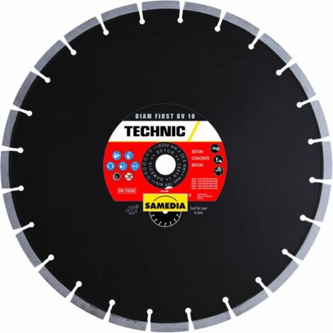 Leman 770125 - Disco Diamantato Segmentato Per Cemento Armato - Foto 7