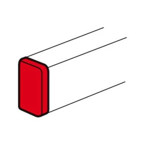Legrand 010702 Tappo terminale DLP per canali monoblocco 50x105mm con copertura 85mm - sinistra-destra - avvitabile