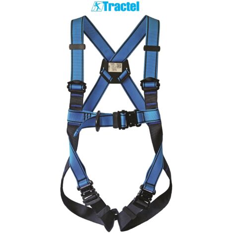 Tractel HT22 XL Imbracatura di sicurezza Taglia XL, attacco Sternal, Dorsale Senza cintura (1/5)