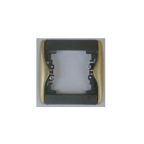 Plaque Double Horizontale Legrand Sagane Xelio Graphimat - Réf. 82307 - Pour Interrupteur - Occasion Fonctionnelle