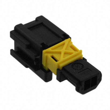 Molex 98822-1021 Connettore automobilistico maschio 2P - Passo 3,33 mm -  Nero/Giallo