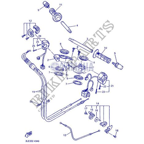 Yamaha 3GM-26112-A0 - Manubrio - FZR1000 1994