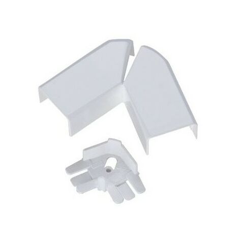 Legrand 030293 - Angolo piatto variabile - per cornice DLPlus 60x20 - bianco