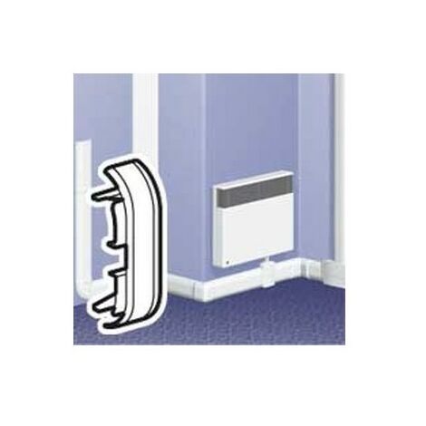 Legrand 033744 - Tappo terminale - per zoccolo DLPlus 80x20 - bianco