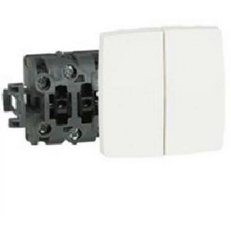 Legrand 86107 - avanti e indietro + pulsante modulare da superficie - Otéo