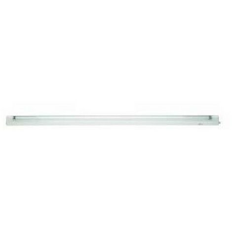 Barra LED sottopensile T8 in alluminio e policarbonato bianco a luce n