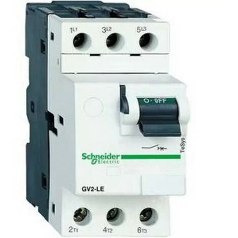 Interruttore Salvamotore Schneider Electric SC5GV2ME07 - 1.6-2.5A, Colore Bianco, Alta Qualità