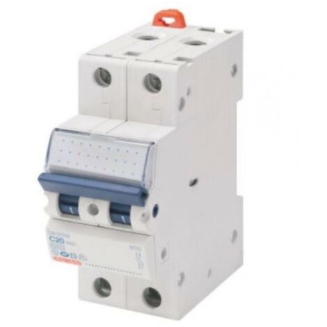 Gewiss GW92048 Interruttore magnetotermico bipolare C20 6 kA 2 m