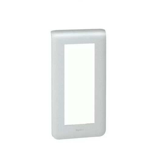 Legrand 079025 Placca per presa e interruttore Mosaic 5 mod verticale in alluminio