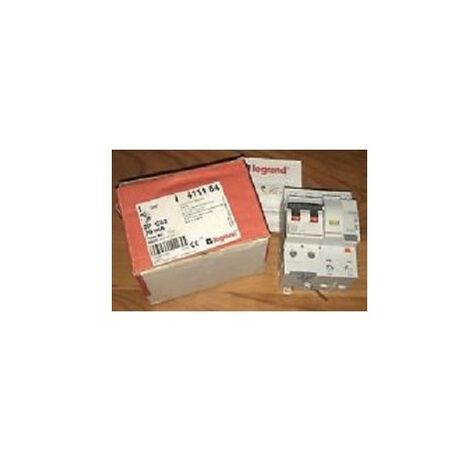 Interrupteur differentiel bipolaire DX3-ID - type AC 30mA arrivée haut