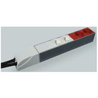 Ensto CPC08 Capot nourrice pour boîtier BOCD aluminium 52-50