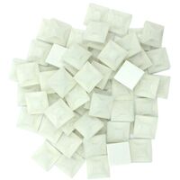 Thomas & Betts MPNY-1000-9-C - 100 x Embases de montage adhésive 19x19mm