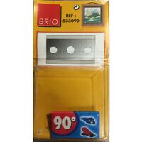 Brio 533090 - 5 lame per taglierina a smusso 90°