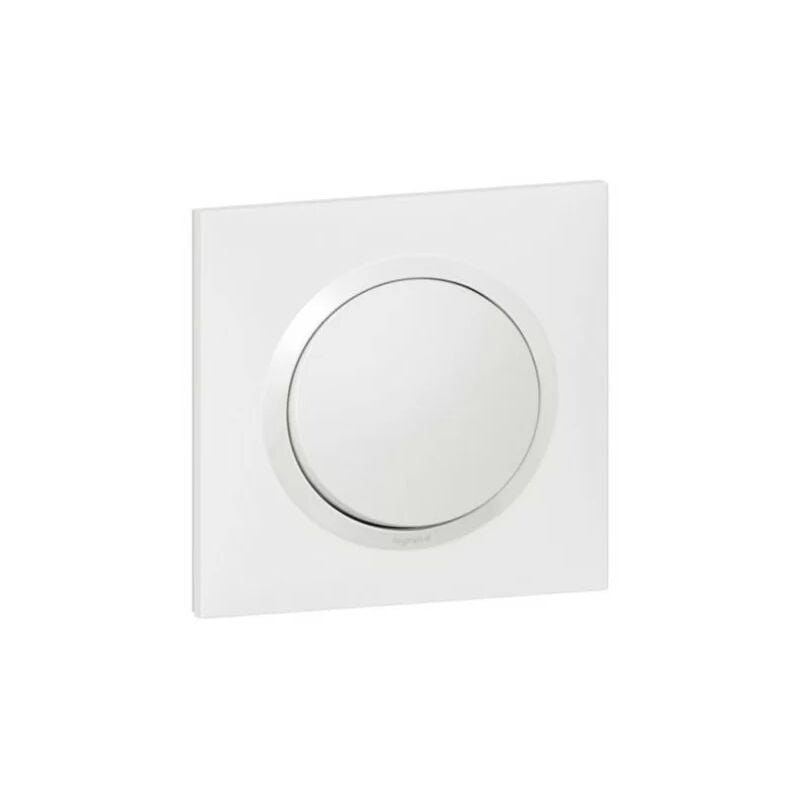 Legrand Dooxie 600701 Va-et-vient complet Dooxie One - 1 poste - 10AX - 250V - Blanc