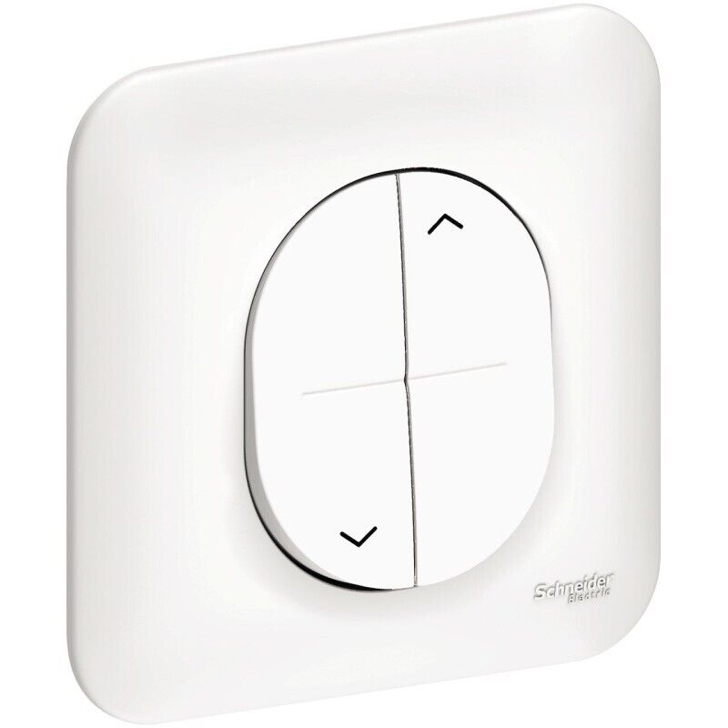 Schneider S260208 Ovalis - Roller shutter switch - mechanical lock up