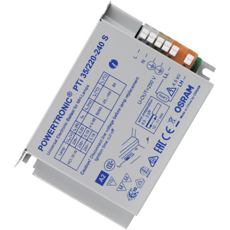 Osram 073112 Ballast Pti 35/220-240 S for MH lamps (1/2)