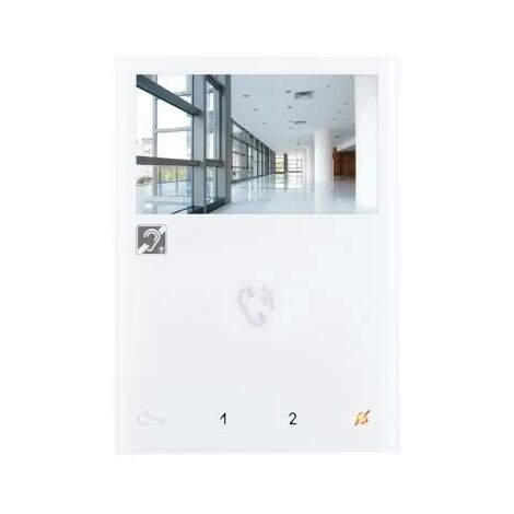 Comelit 6721W/BM Mini hands-free BM monitor - White