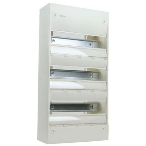 Coffret électrique 39 Modules - 3 Rangées de 13 modules Hager GD313A