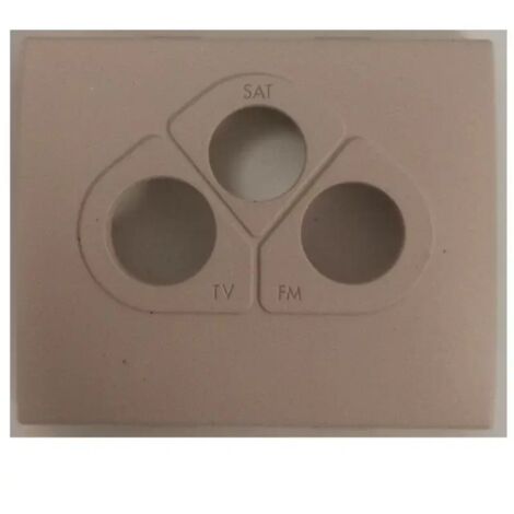 Legrand 087798 - Sagane Xéliomat Alumat cable outlet hubcap