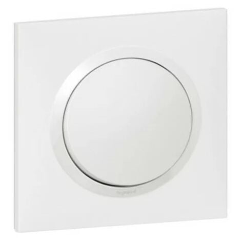 Legrand Dooxie 600701 Va-et-vient complet Dooxie One - 1 poste - 10AX - 250V - Blanc