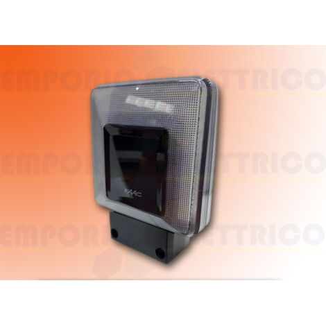 FAAC 410029 xled - flashing light 230-115-24v with 433 / 868 mhz antenna