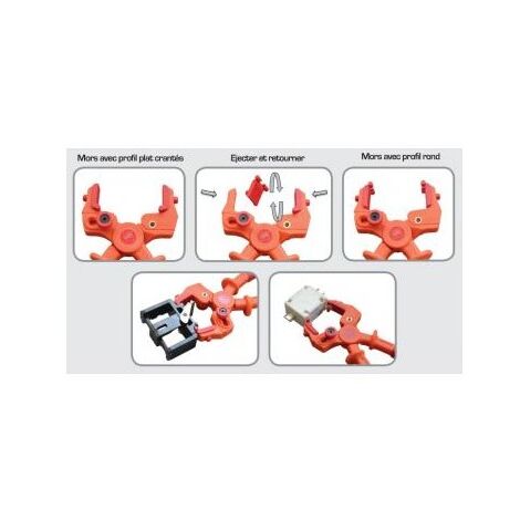 Derancourt DA30IS Hybrid fuse puller, insulated 1000V