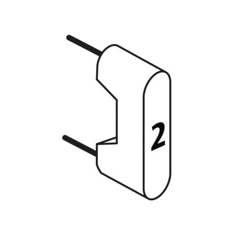 Legrand 049202 - 10 x Configuration jumpers n°2 - Bticino 3501/2